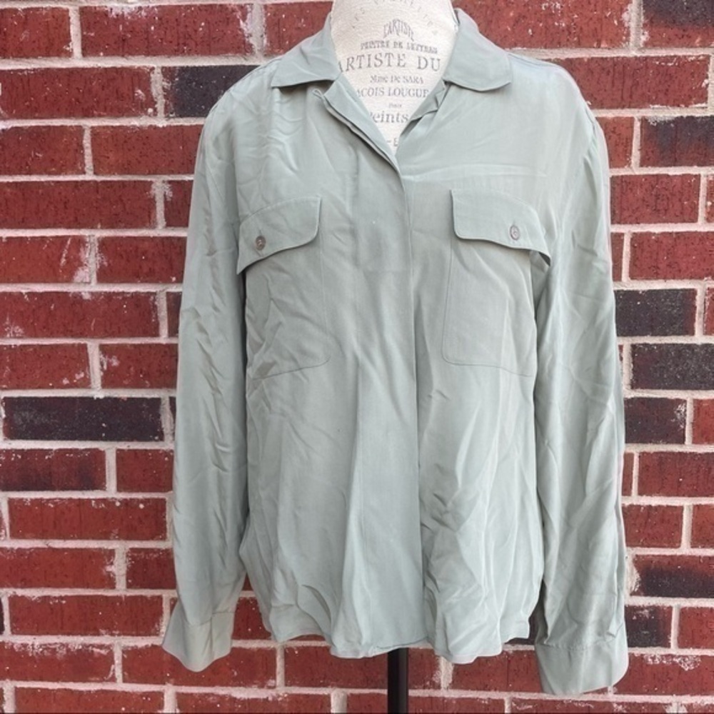 100% Silk Top size 14 GB1